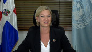 Mensaje de la Sra, Inka Matilla, representante PNUD en República Dominicana  a los defensores públicos en su día.