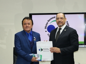 Director de la ONDP recibe visita de cortesía de destacados profesionales de la justicia internacional