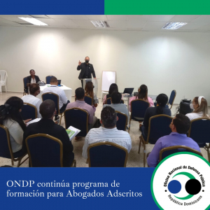 Inician Programa de Formación para Abogados Adscritos.