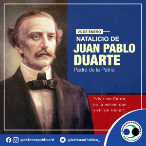Natalicio de Juan Pablo Duarte