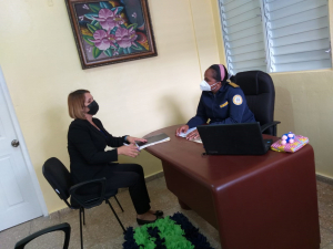 Realizan Visita al Centro de Corrección y Rehabilitación Bani Mujeres.