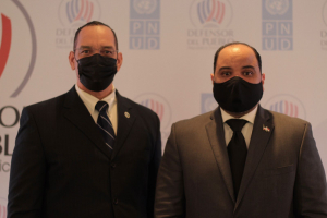 Director Nacional de la Defensa Publica,Lic.Rodolfo Valentin Santos ,acompaño al defensor del pueblo