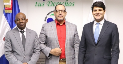 Director de la Defensa Pública recibe visita de viceministros del Ministerio de Justicia