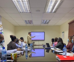 Director Nacional de la Defensa Pública, Lcdo. Rodolfo Valentín Santos realizó reunión de trabajo con Técnicos de la Sede Central