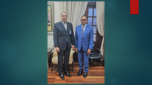 Consultor Jurídico de la Presidencia, se reúne con Director de la ONDP.