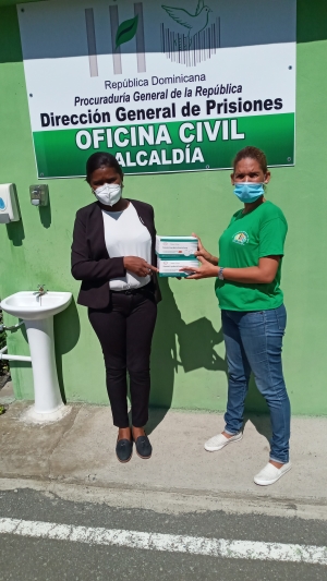 Oficina Nacional Defensa Pública realiza donación de Mascarillas para protección Covid-19