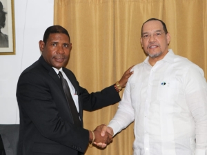 El Director de la Oficina Nacional de Defensa Pública fortalece la colaboración con el Colegio de Abogados de la Provincia La Vega