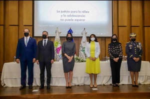 Director Nacional, participó junto al Gabinete de Niñez y Adolescencia (GANA RD) y la Comisión Especializada para la Justicia de Niños, Niñas y Adolescentes (CEJNNA)